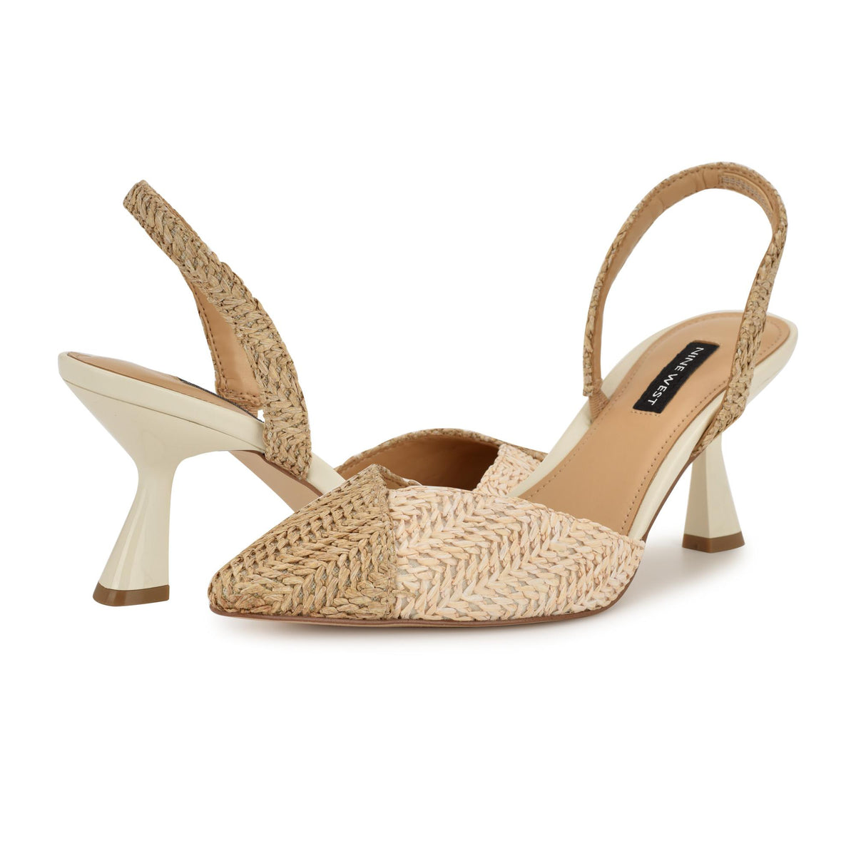 Nine West MAOUA2 CREAM01/NATURAL03/RS WOVEN PP