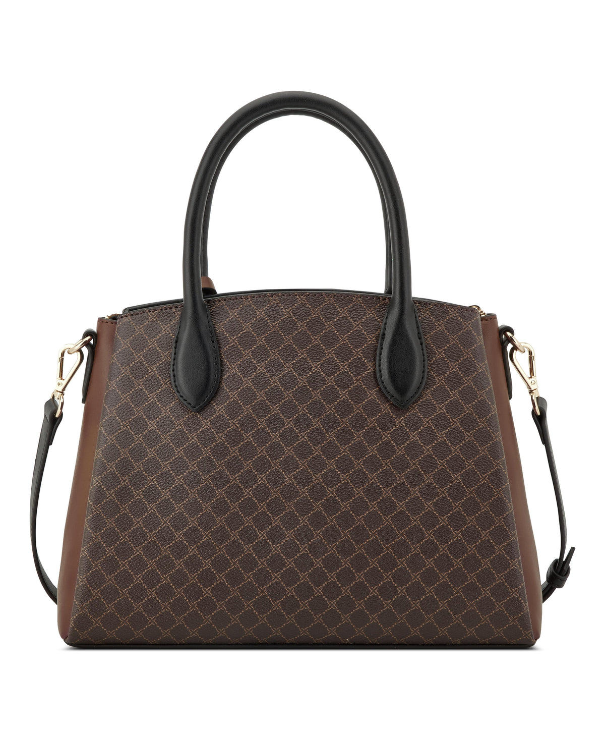 Nine West Handbags MARY SATCHEL BROWN/BLACK