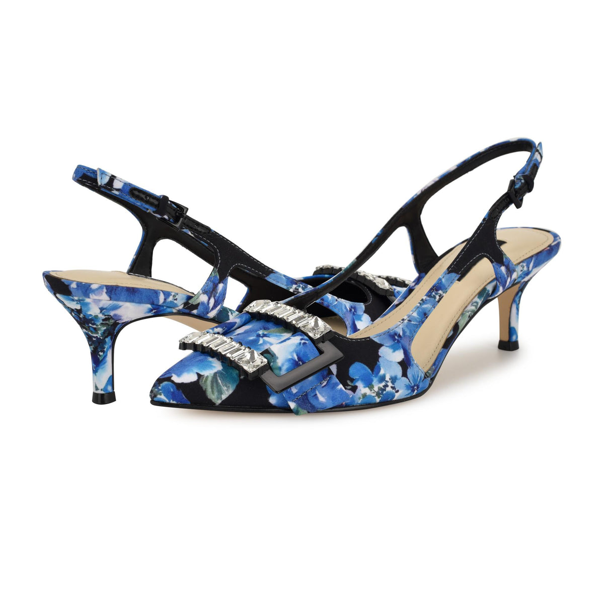 Nine West NEERI2 BLUE MULTI/BLUE BOUQUET ON POL