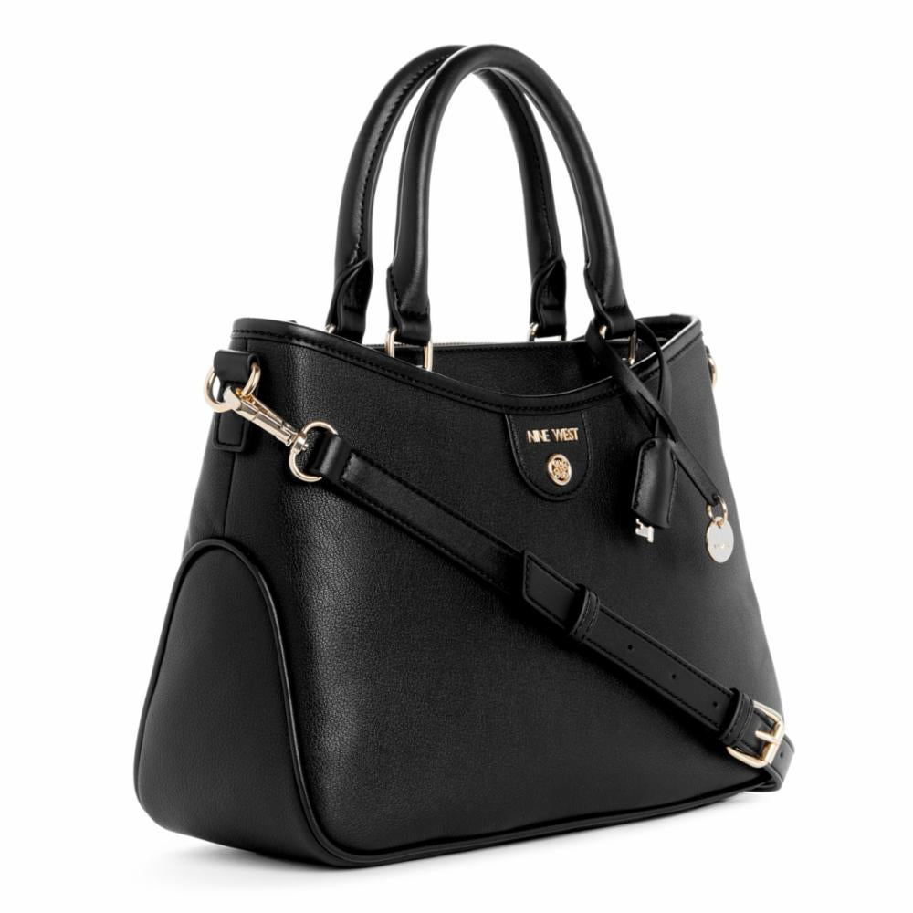 Nine West Handbags KILEY SATCHEL BLACK