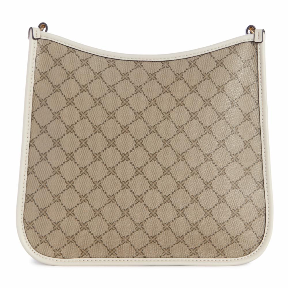 Nine West Handbags BRICE CROSSBODY BAG BEIGE LOGO/MILK