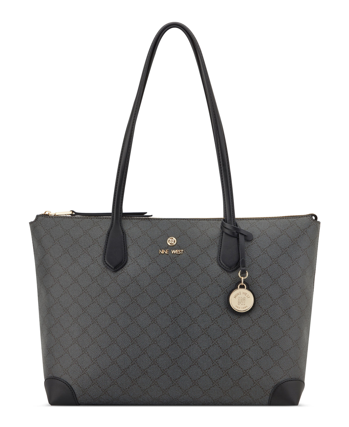 Nine West Handbags KYRIE TECH TOTE ONYX LOGO