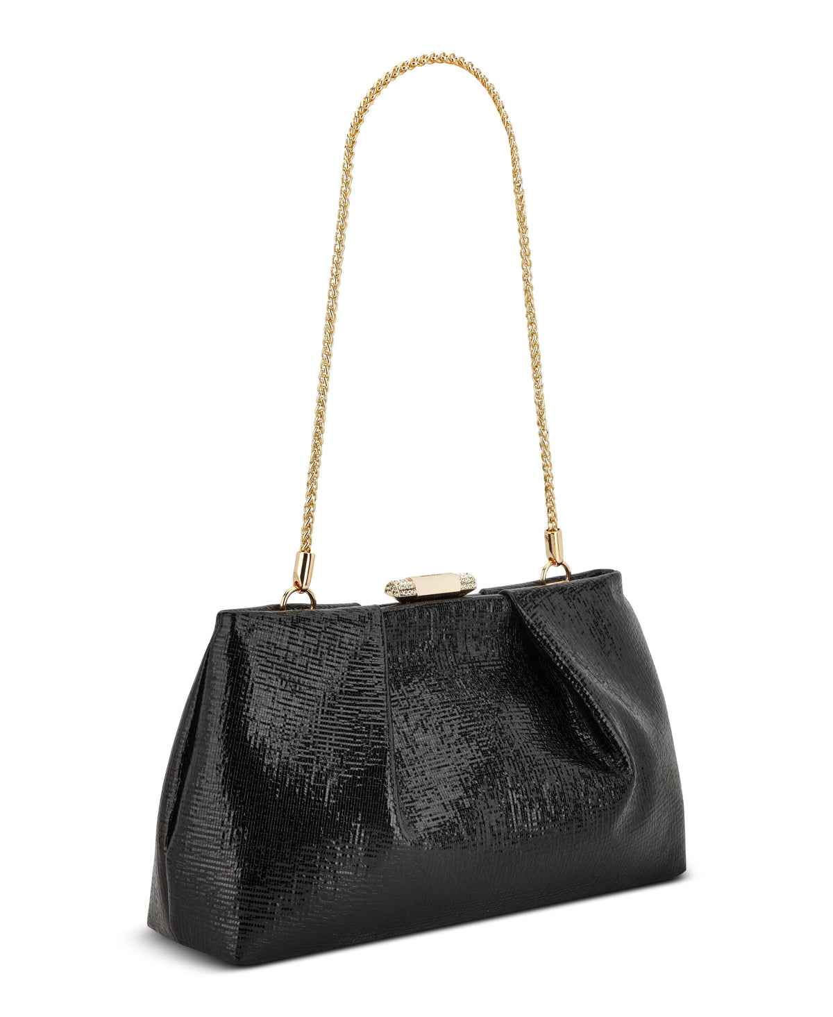 Nine West Handbags CRAMER CONVERTIBLE CLUTCH BLACK