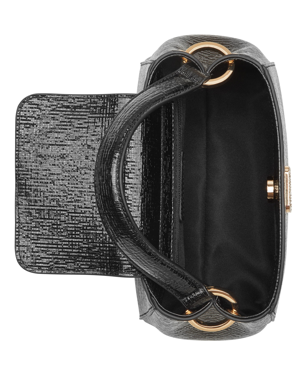 Nine West Handbags NIAMH TOP HANDLE CROSSBODY BLACK