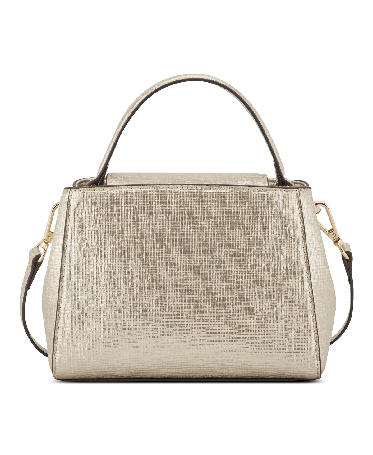 Nine West Handbags NIAMH TOP HANDLE CROSSBODY PLATINO