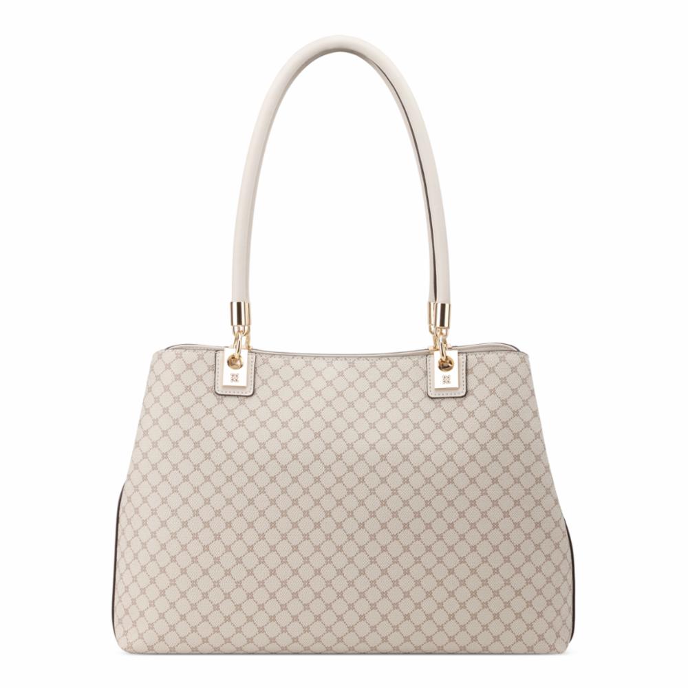 Sacs à main Nine West DONELLA 3 COMP CARRYALL LOGO CHAMPIGNON/LAIT