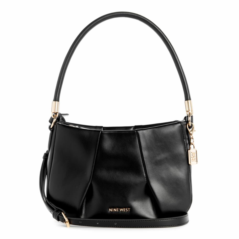 Nine West Handbags ELIN CROSSBODY TOP ZIP BLACK