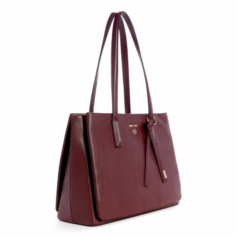 Nine West Handbags ELIENA MULT CMPARTMNT CARRYAL MERLOT