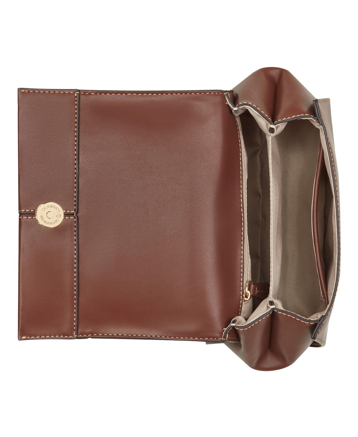 Nine West Handbags PAXTIN CONVERTIBLE XBODY FLAP MAHOGANY