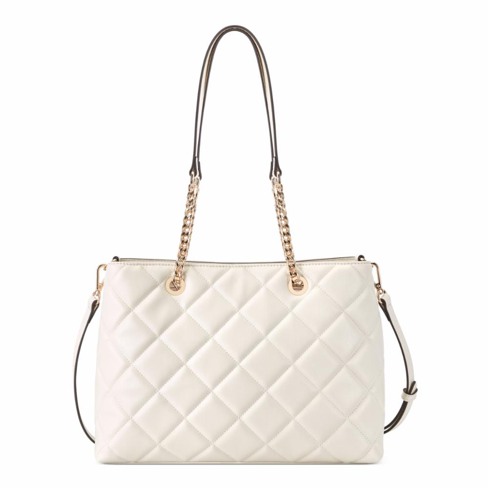 Nine West Handbags MEILANI CARRYALL CHIC CREAM