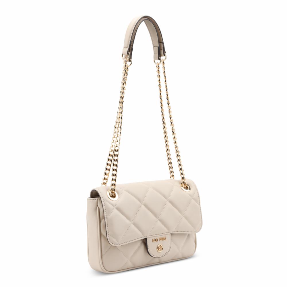 Nine West Handbags MEILANI CONVERTIBLE XBODY FLAP BEIGE