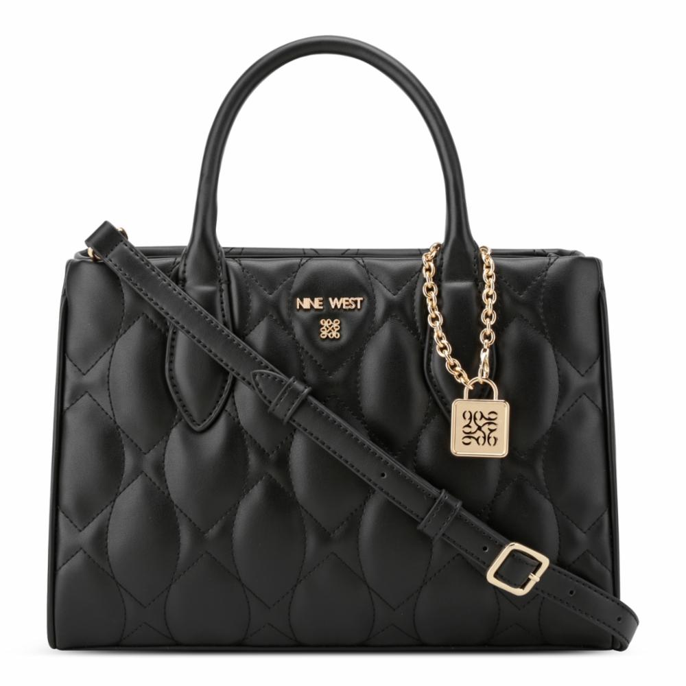 Nine West Handbags RUE SATCHEL BLACK