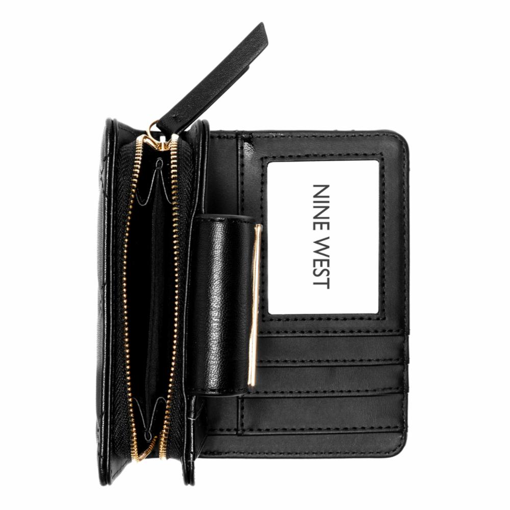 Nine West Handbags MIRABELLA SLG FRENCH WALLET BLACK