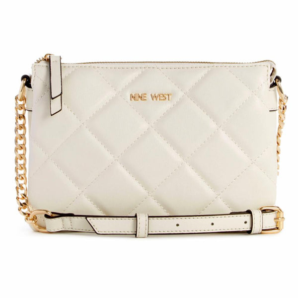 Sac à Main Nine West En Cuir Noir - Taille Grande - Occasion En Très Bon état