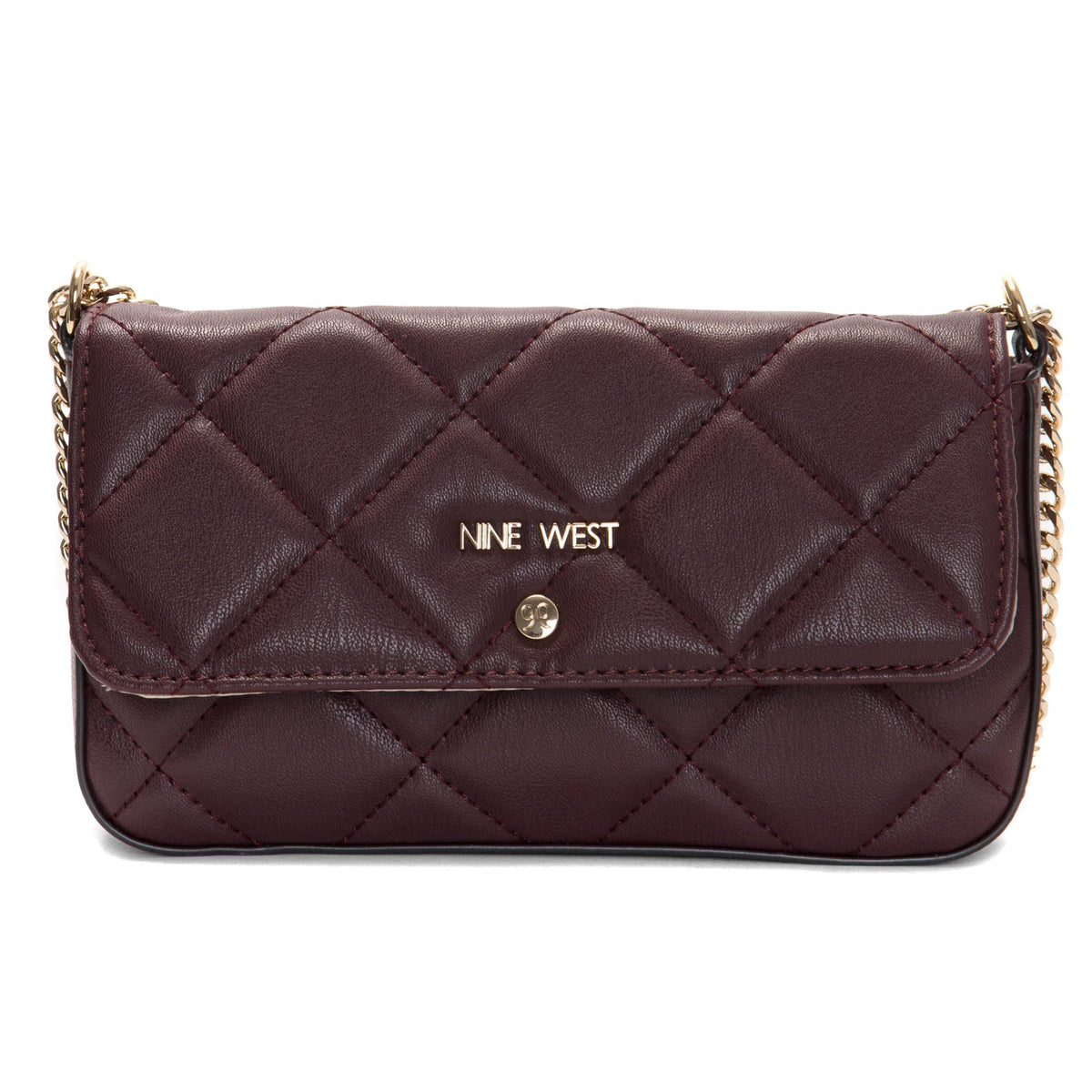 Nine West Handbags MIRABELLA MINI CNVRTBL XBDY FL MERLOT