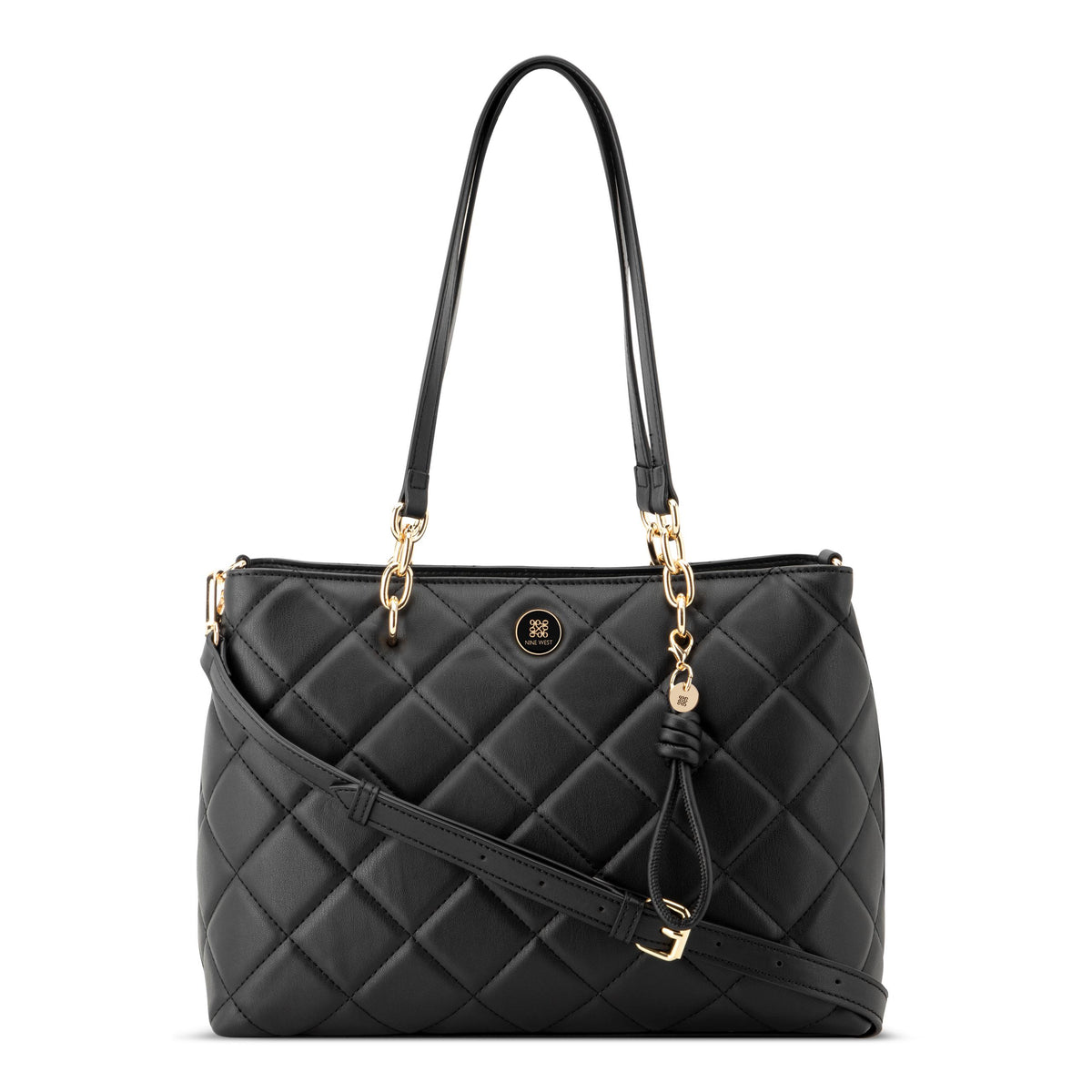 Nine West Handbags HALEEMA CARRYALL BLACK