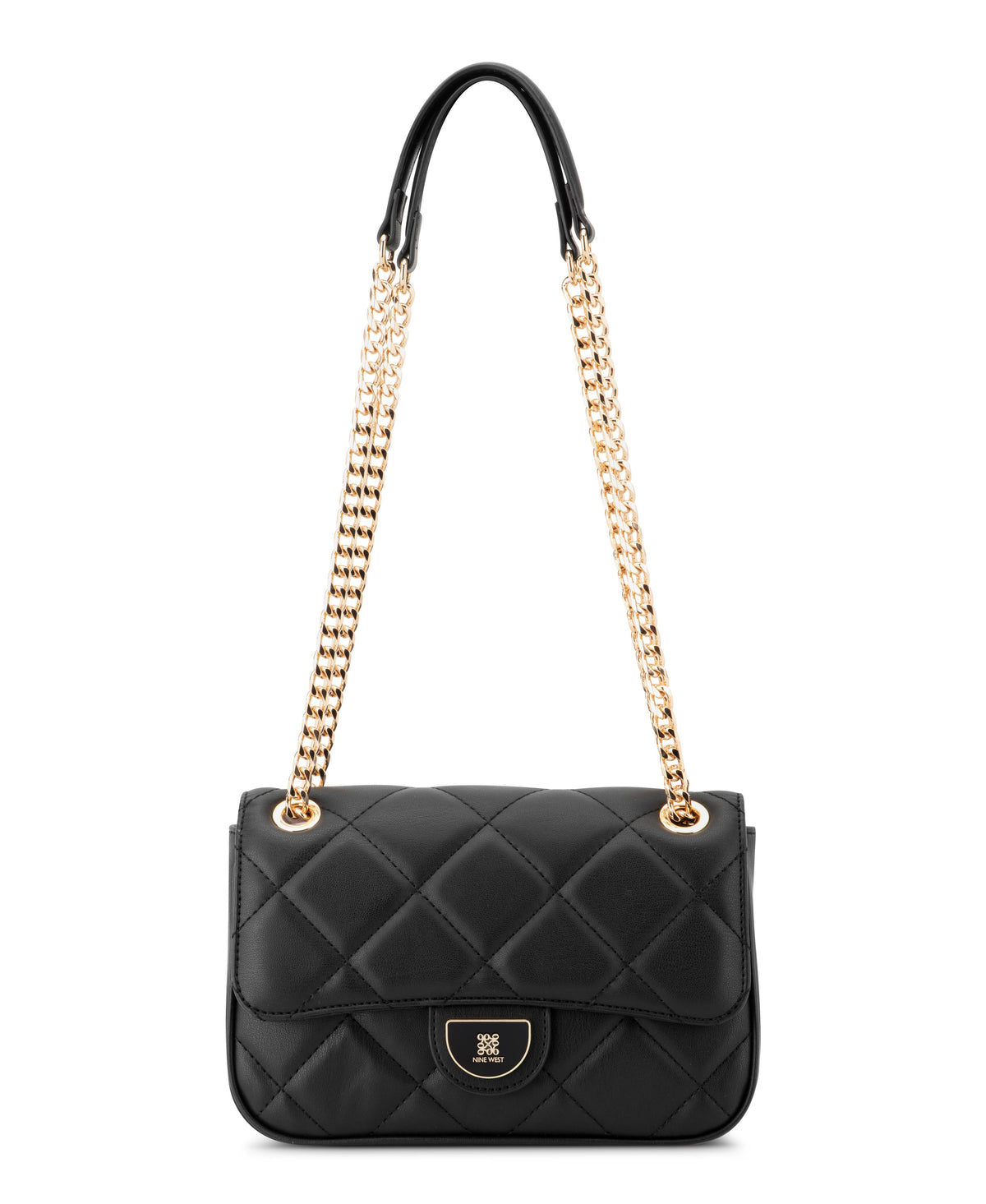 Nine West Handbags HALEEMA CONVERTIBLE XBODY FLAP BLACK