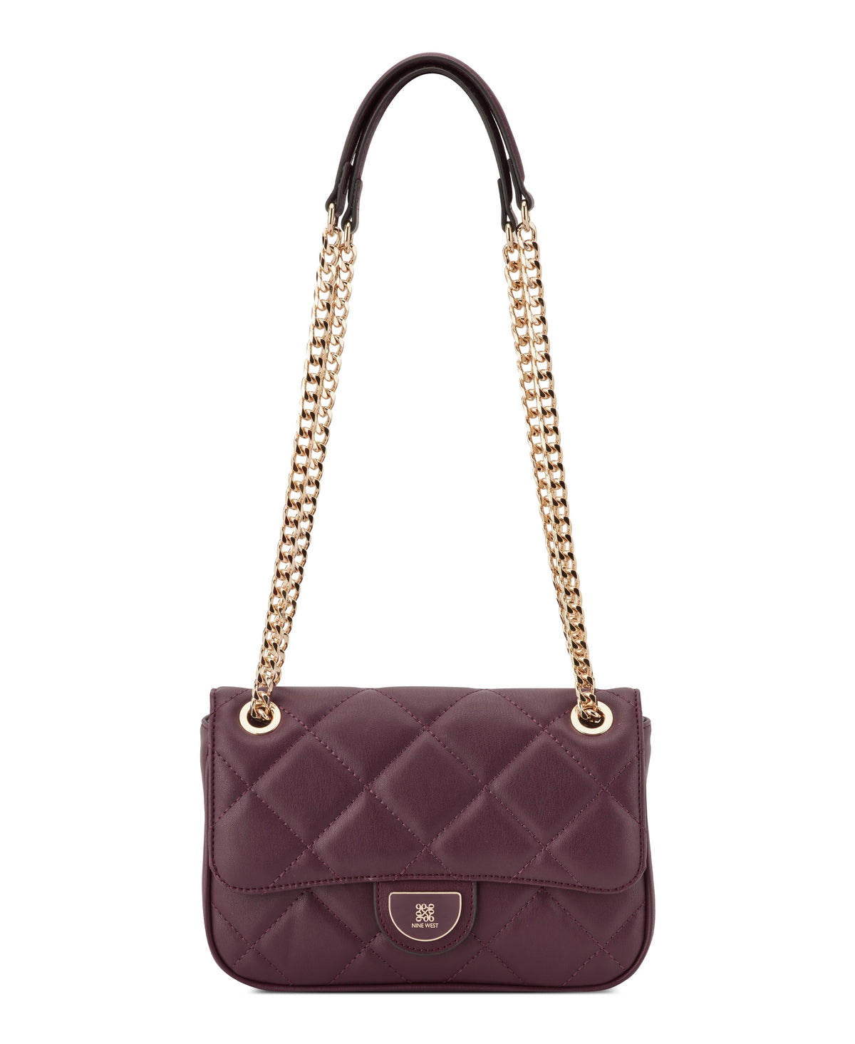 Nine West Handbags HALEEMA CONVERTIBLE XBODY FLAP BOYSENBERRY