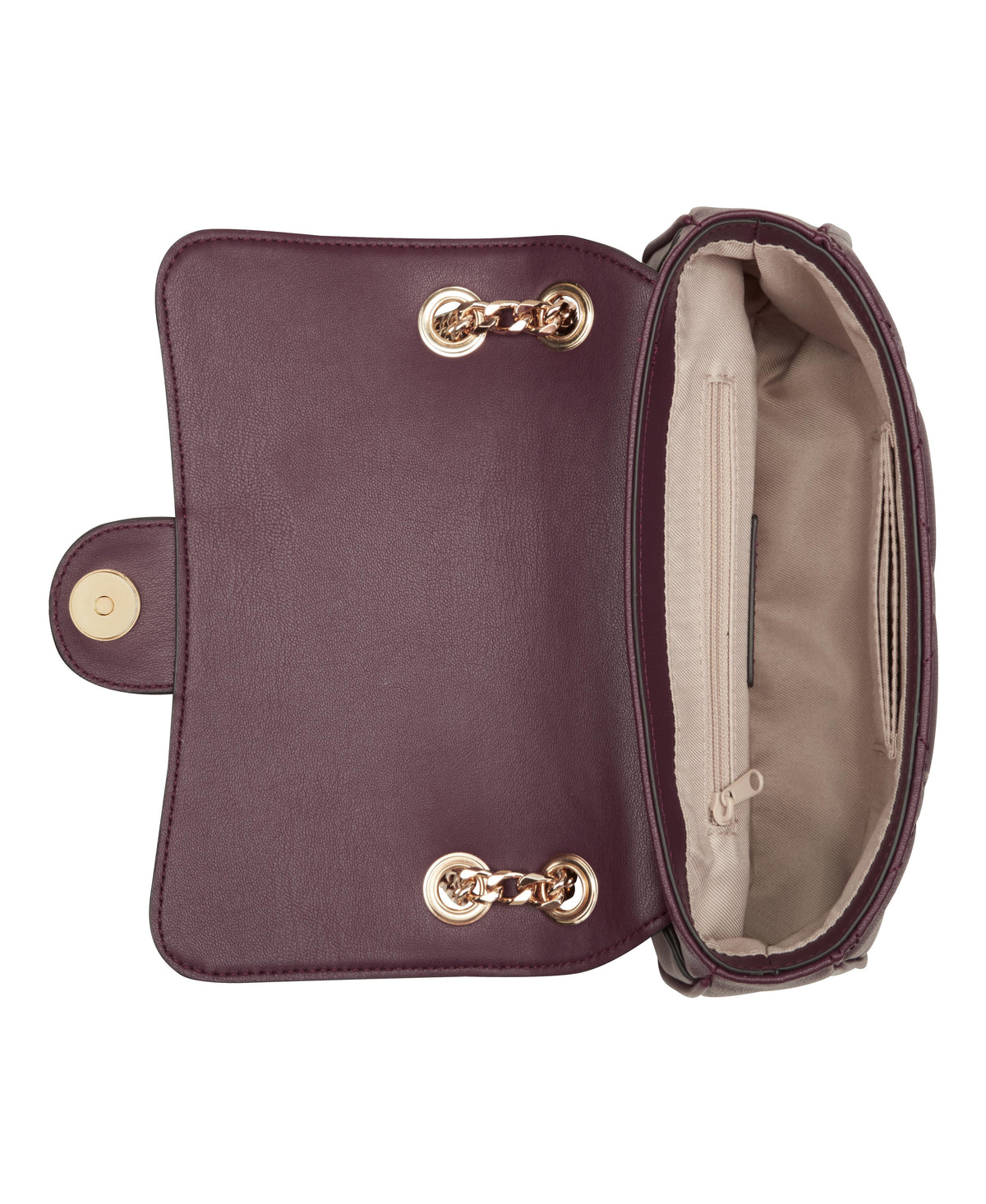 Nine West Handbags HALEEMA CONVERTIBLE XBODY FLAP BOYSENBERRY