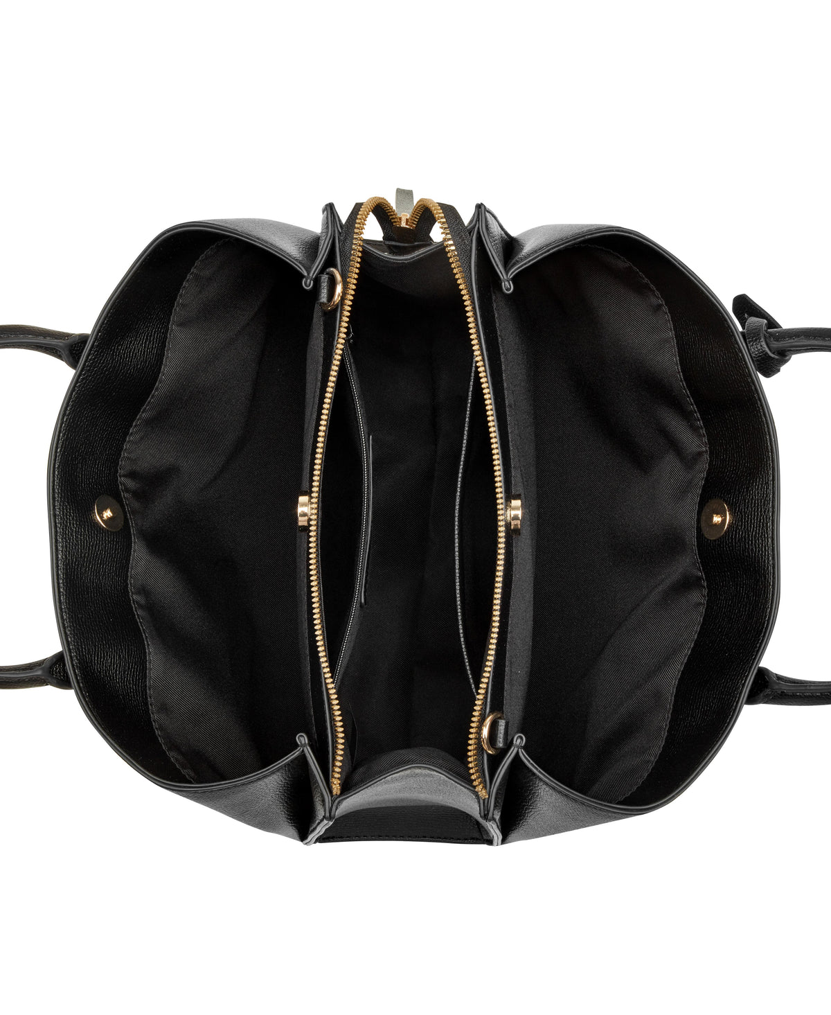 Nine West Handbags KYRIE 3 COMP SATCHEL BLACK