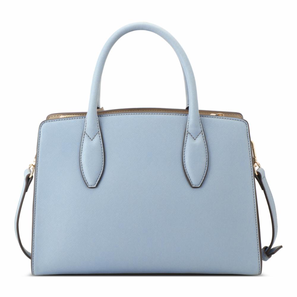 Nine West Handbags GRADY 3 COMP SATCHEL BLUESTONE