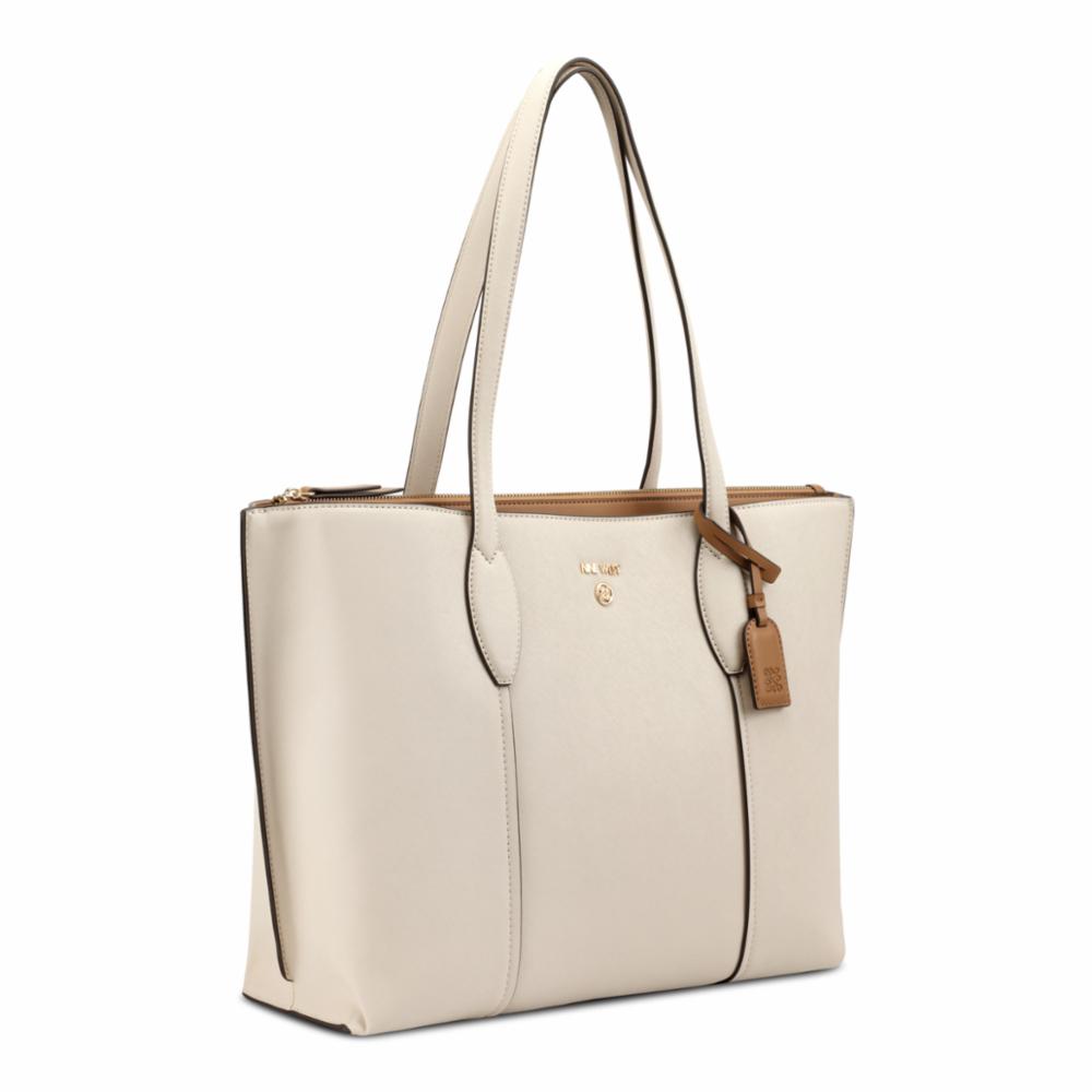 Nine West Handbags GRADY 3 COMP TECH TOTE MILK