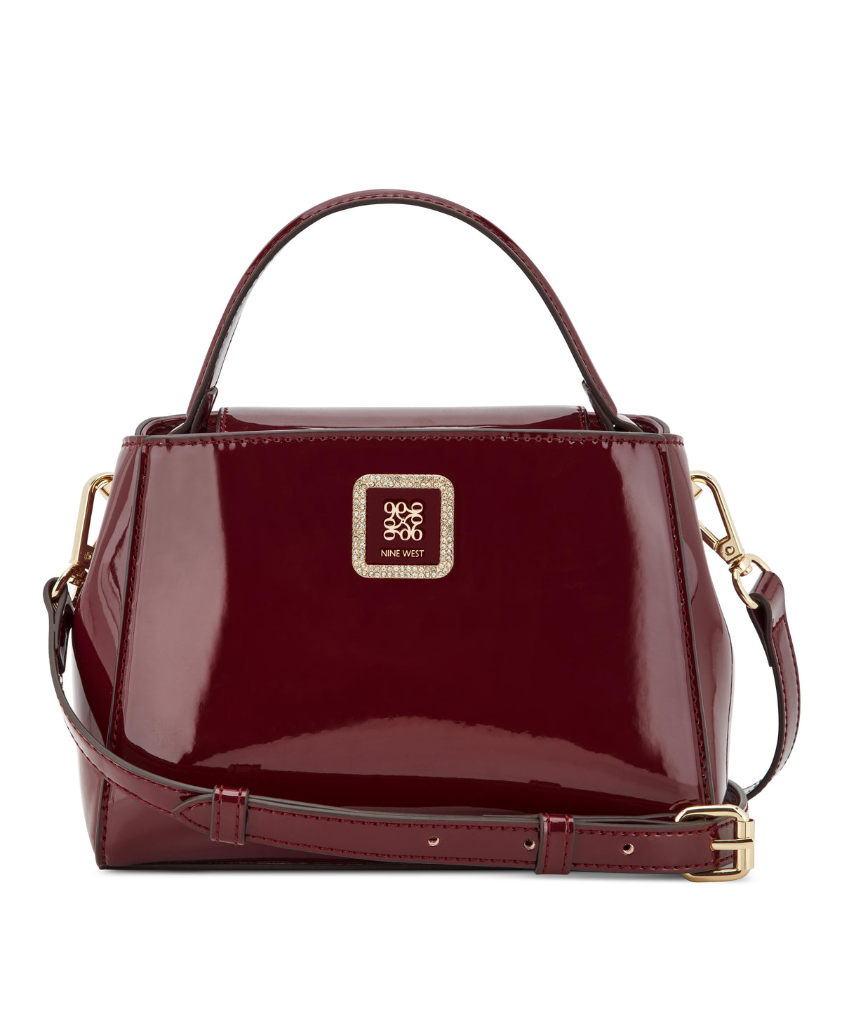 Nine West Handbags NIAMH TOP HANDLE CROSSBODY BOYSENBERRY