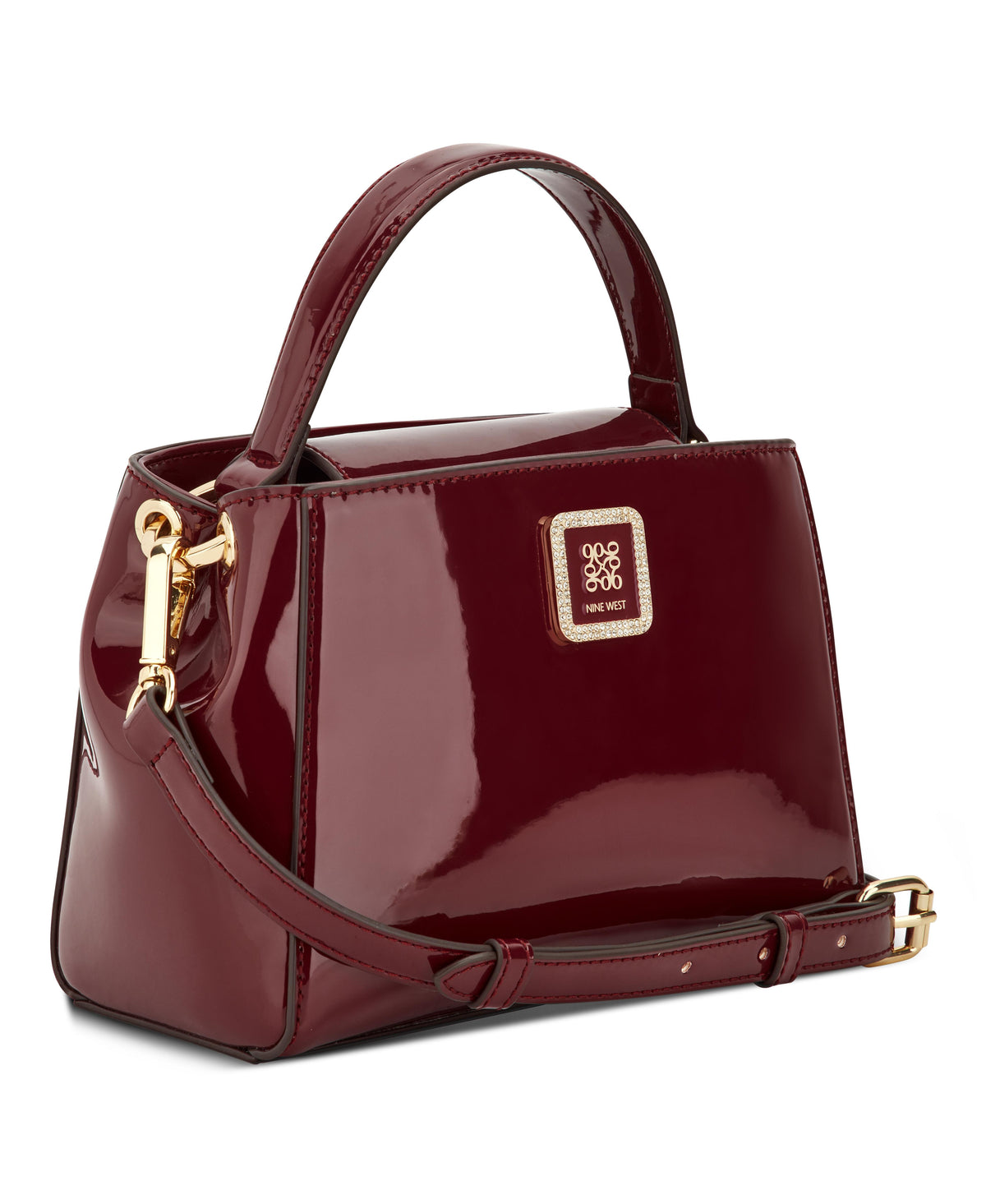 Nine West Handbags NIAMH TOP HANDLE CROSSBODY BOYSENBERRY