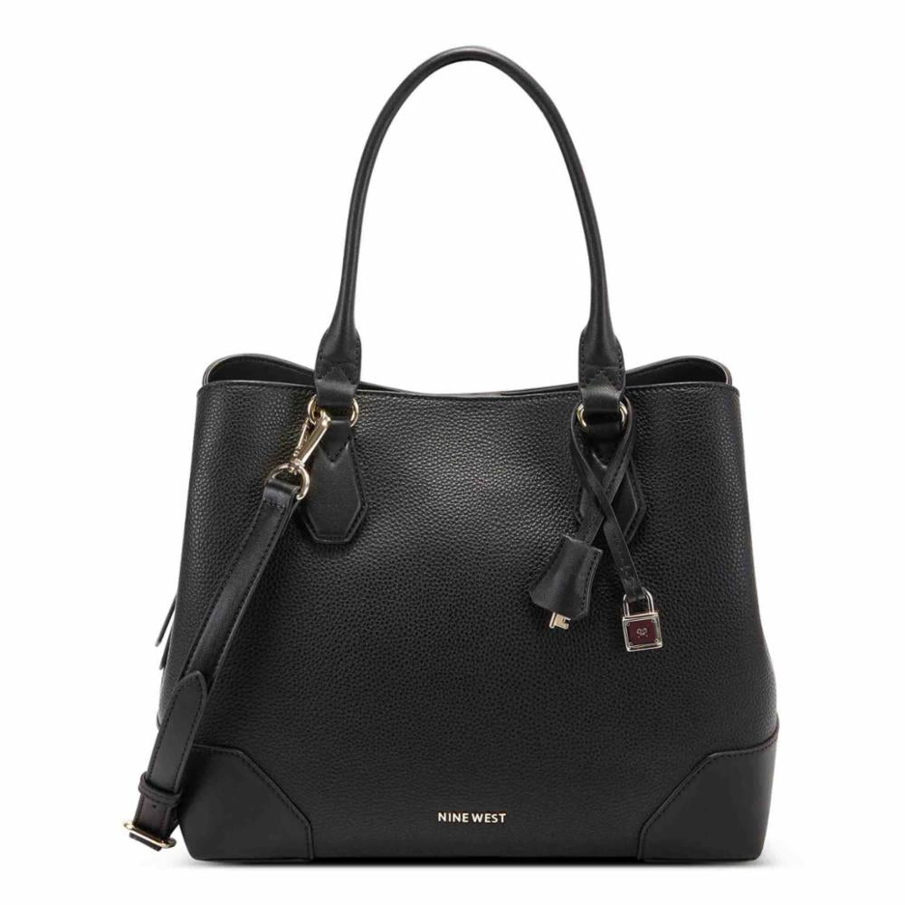 Nine West Handbags BROOKLYN 3 COMP CARRYALL BLACK