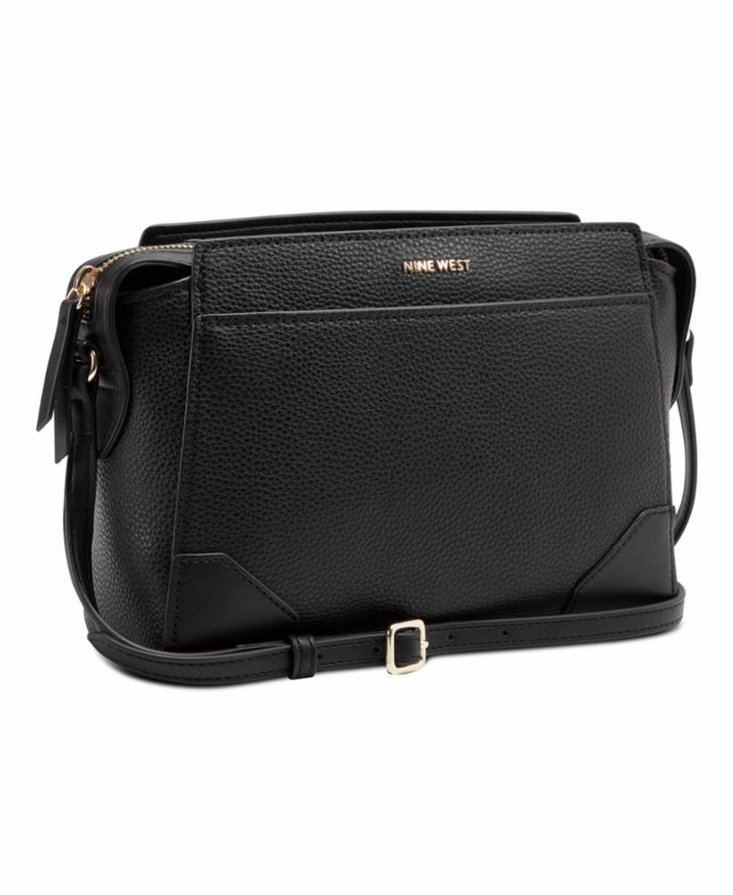 Nine West Handbags BROOKLYN JET SET CROSSBODY BLACK