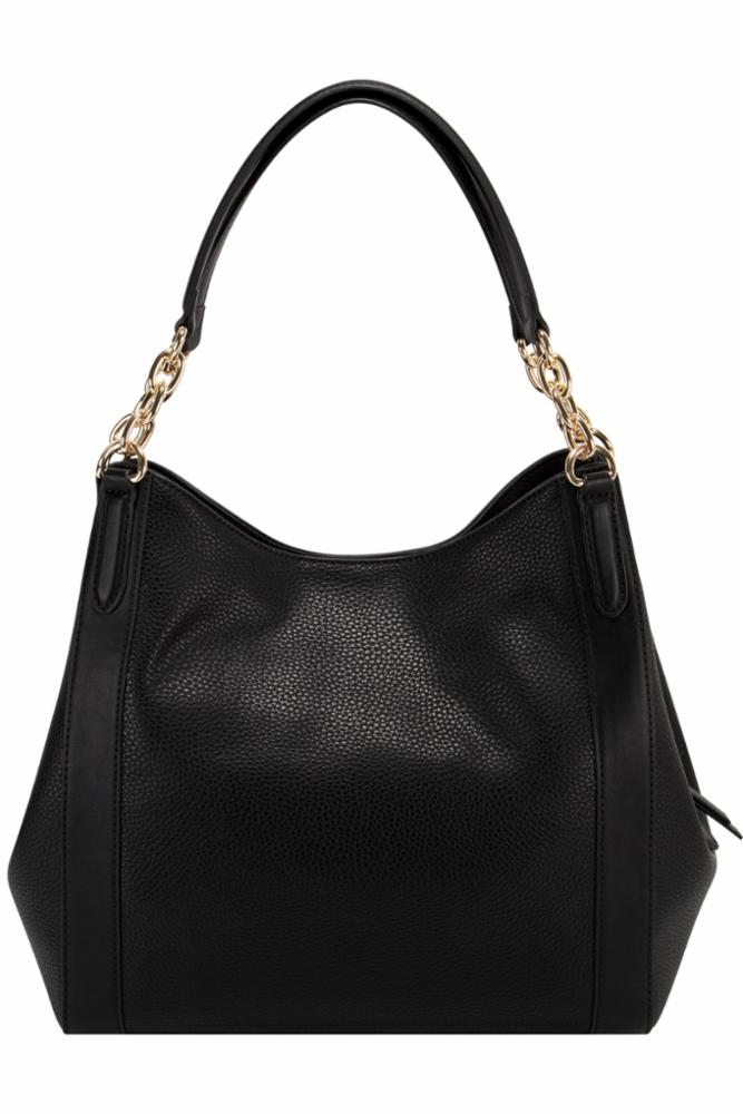 Nine West Handbags CHANNA JET SET CARRYALL BLACK