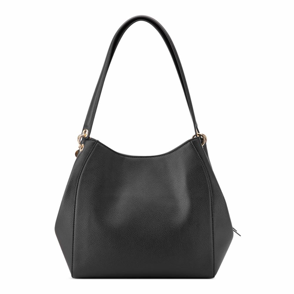 Nine West Handbags MEARA 3 COMP SHOULDER BAG BLACK