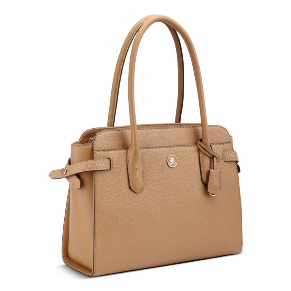 Nine West Handbags NAMI SHOPPER DARK CAMEL