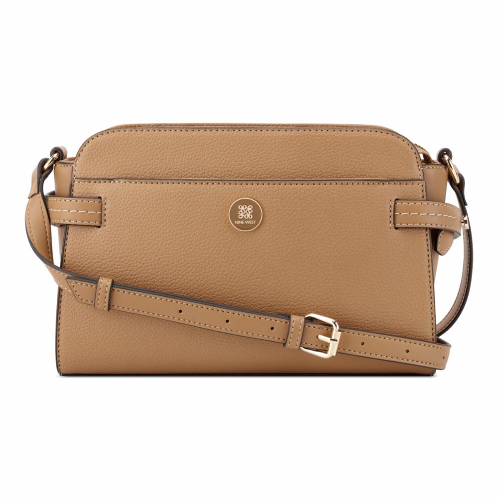 Nine West Handbags NAMI CROSSBODY DARK CAMEL