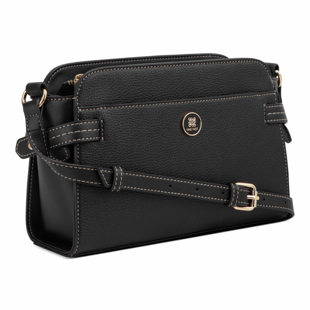 Nine West Handbags NAMI CROSSBODY BLACK