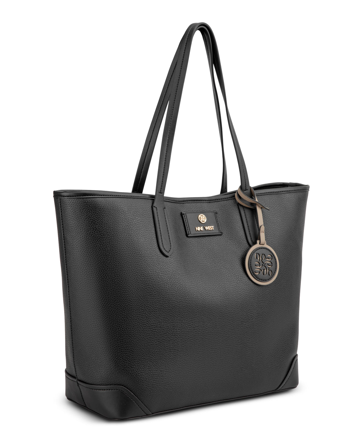 Nine West Handbags PIERA LARGE 2 IN 1 TOTE BLACK