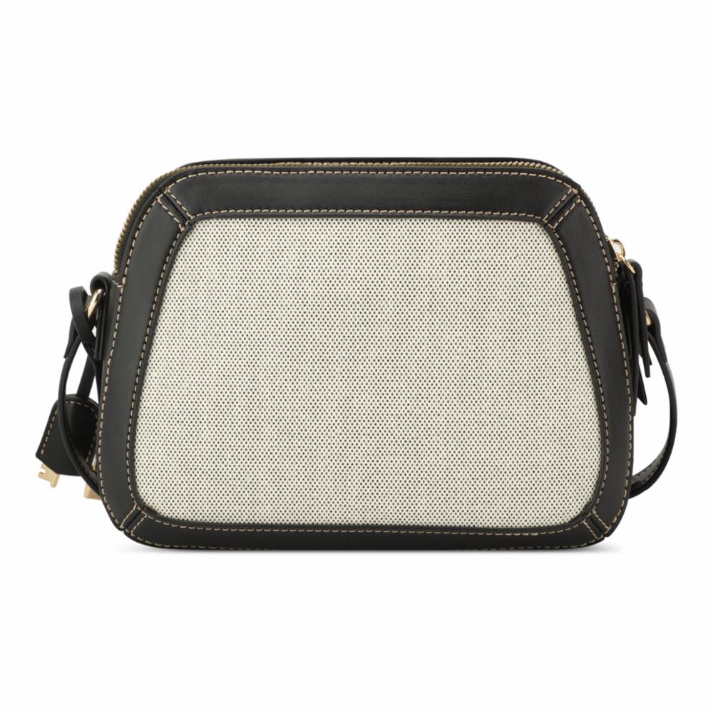 Nine West Handbags CIBRINA DOME CROSSBODY BLACK/WHITE