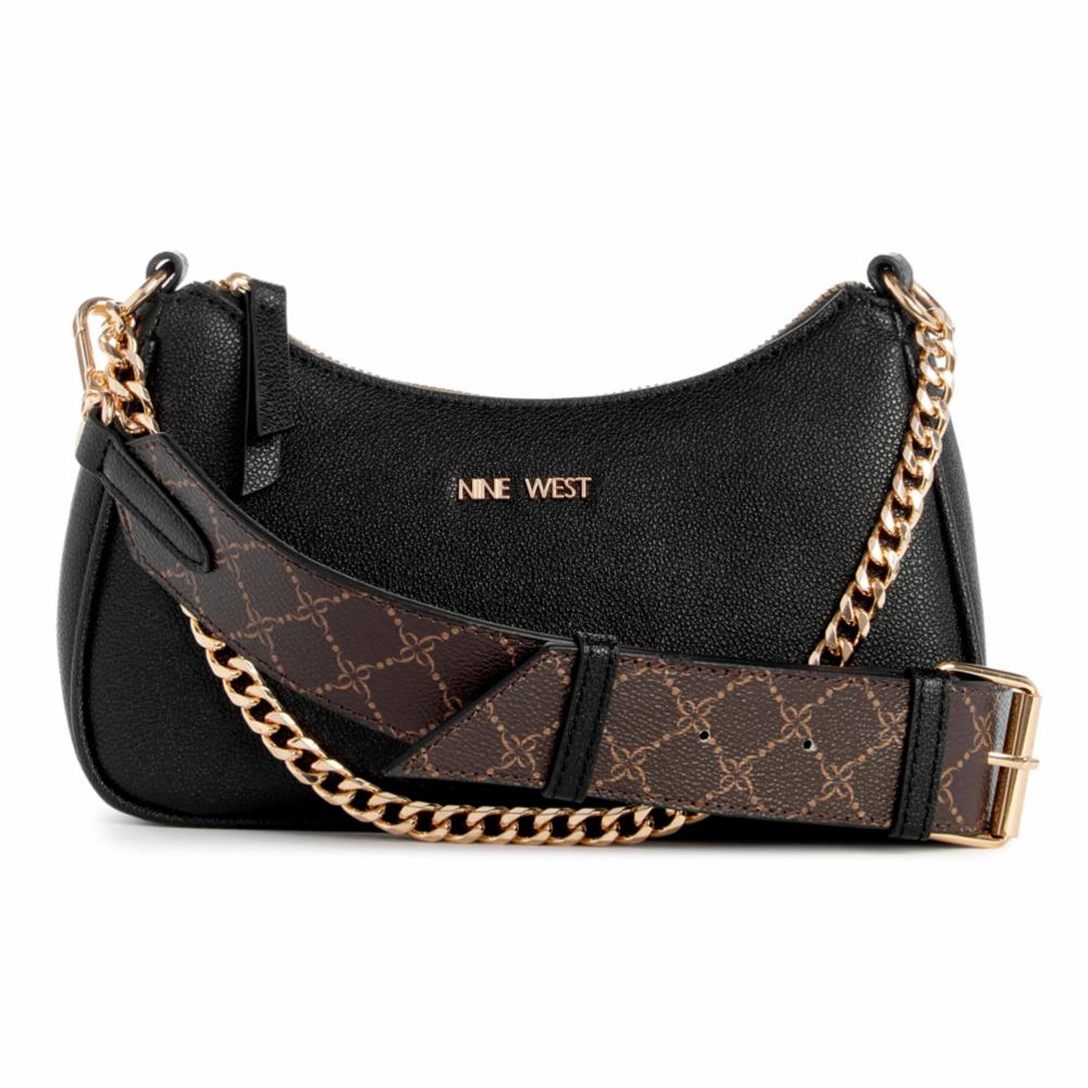 Nine West Handbags BONA SHOULDER BAG BLACK