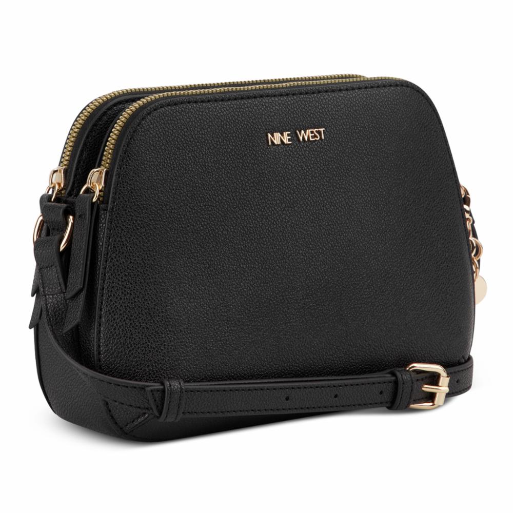 Nine West Handbags CIBRINA DOME CROSSBODY BLACK