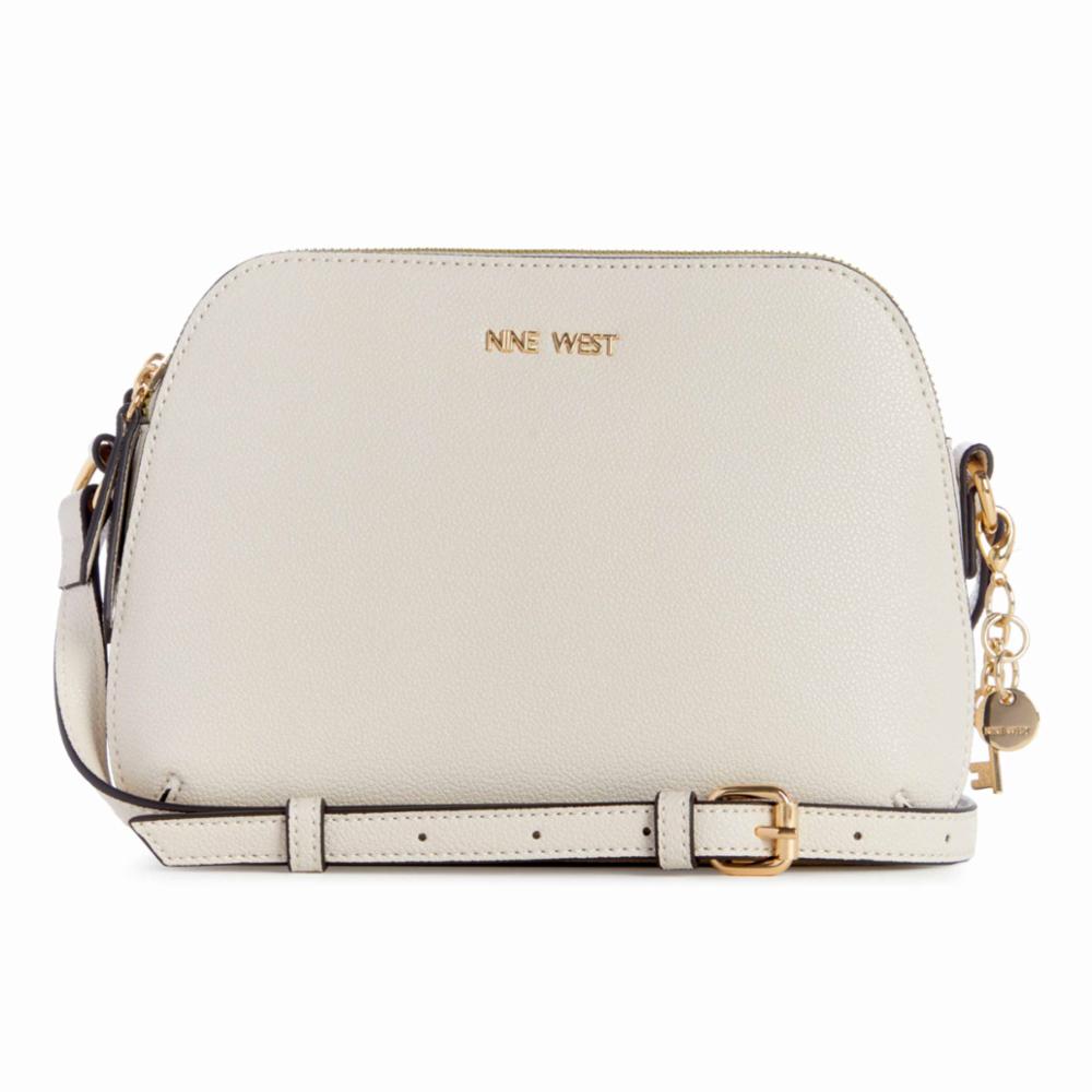 Nine West Handbags CIBRINA DOME CROSSBODY MILK