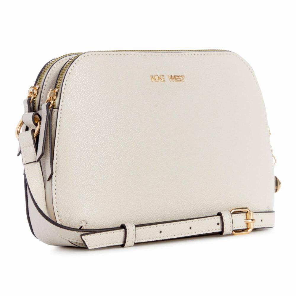 Nine West Handbags CIBRINA DOME CROSSBODY MILK