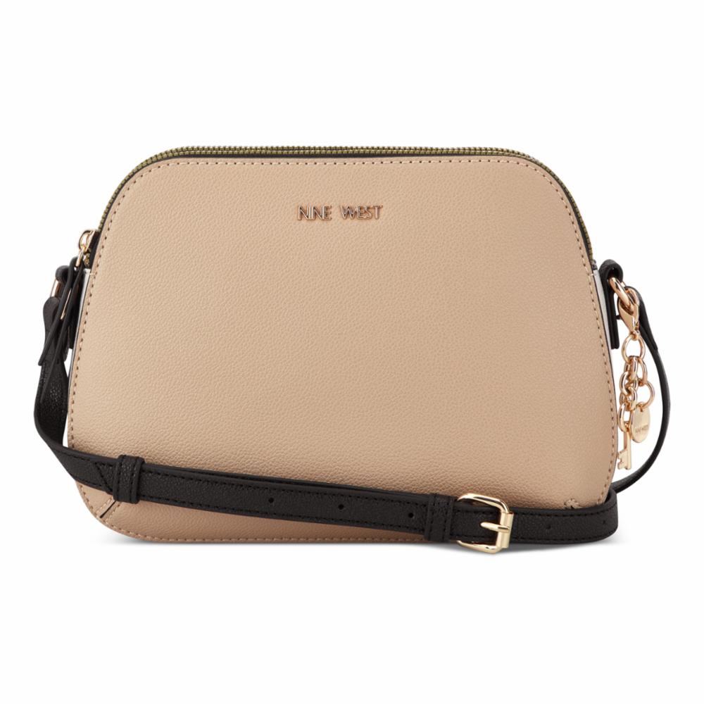 Nine West Handbags CIBRINA DOME CROSSBODY KHAKI MULTI