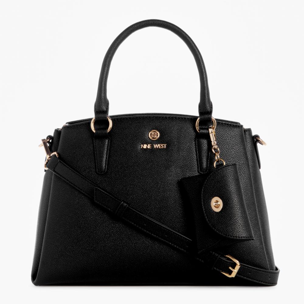 Nine West Handbags SIERA SATCHEL BLACK