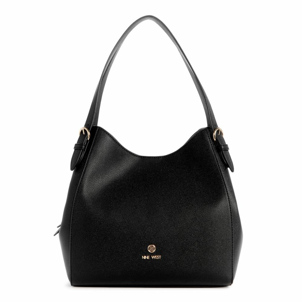 Nine West Handbags SIERA 3 COMP CARRYALL BLACK