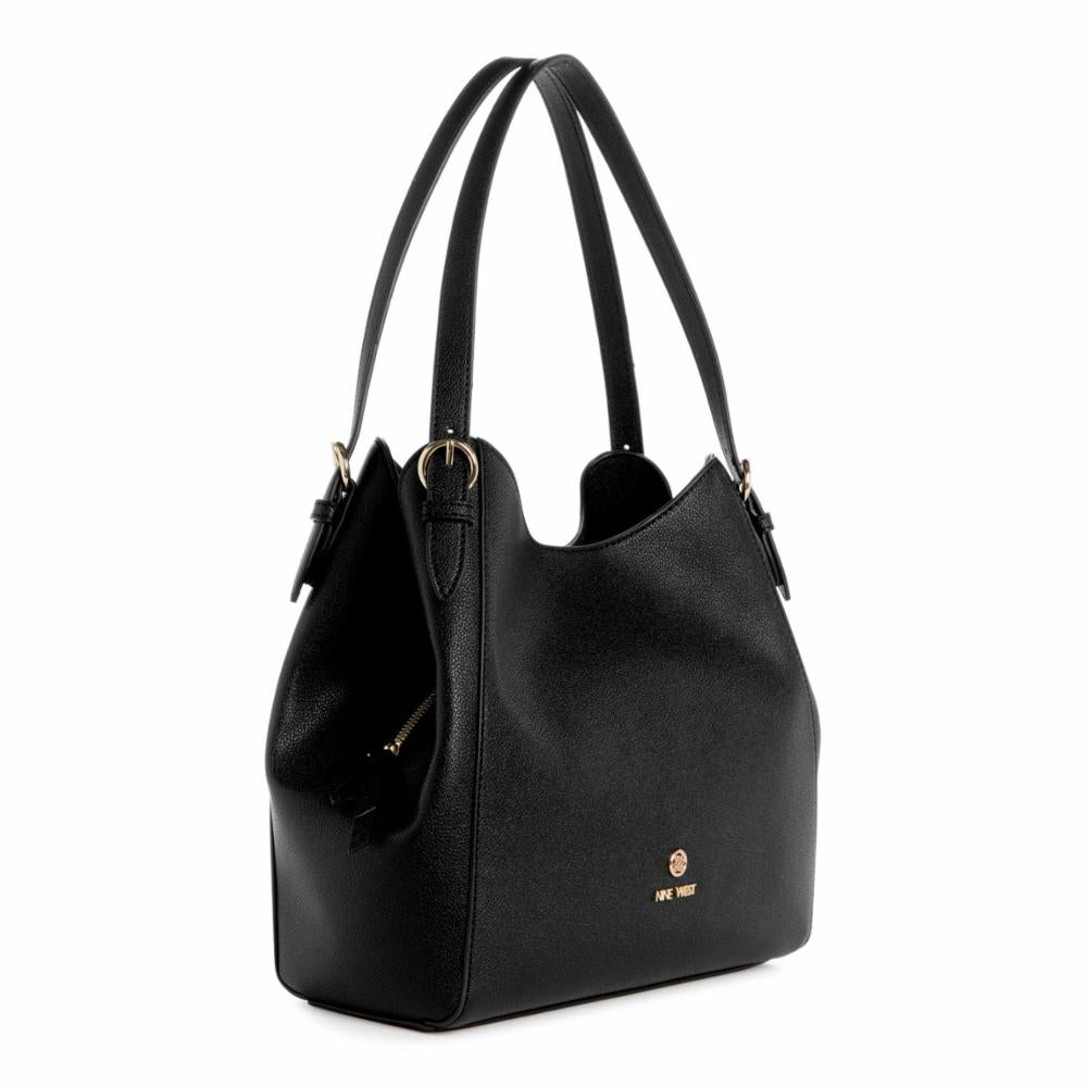 Nine West Handbags SIERA 3 COMP CARRYALL BLACK