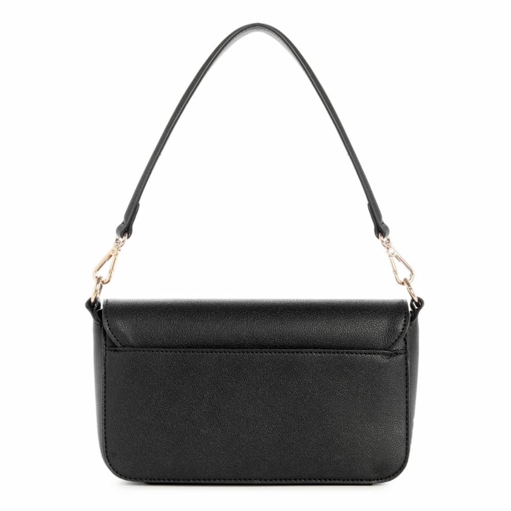 Nine West Handbags SIERA FLAP SHOULDER BAG BLACK