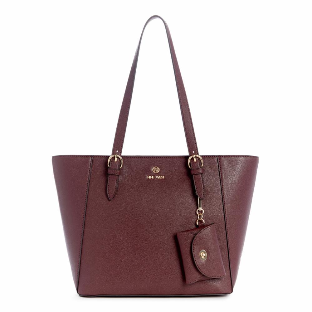 Nine West Handbags SIERA TOTE MERLOT