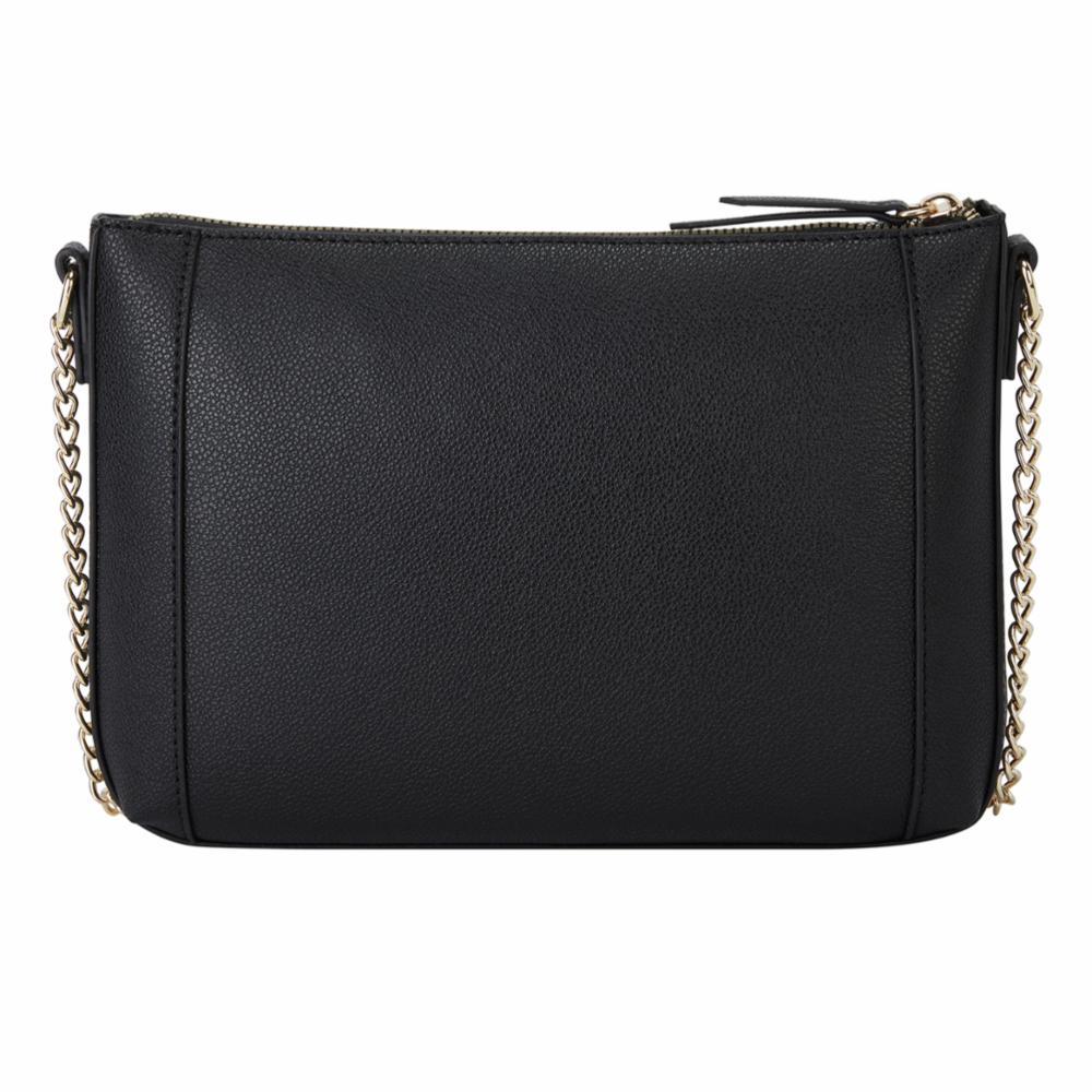 Nine West Handbags BASIL TOP ZIP CROSSBODY BLACK