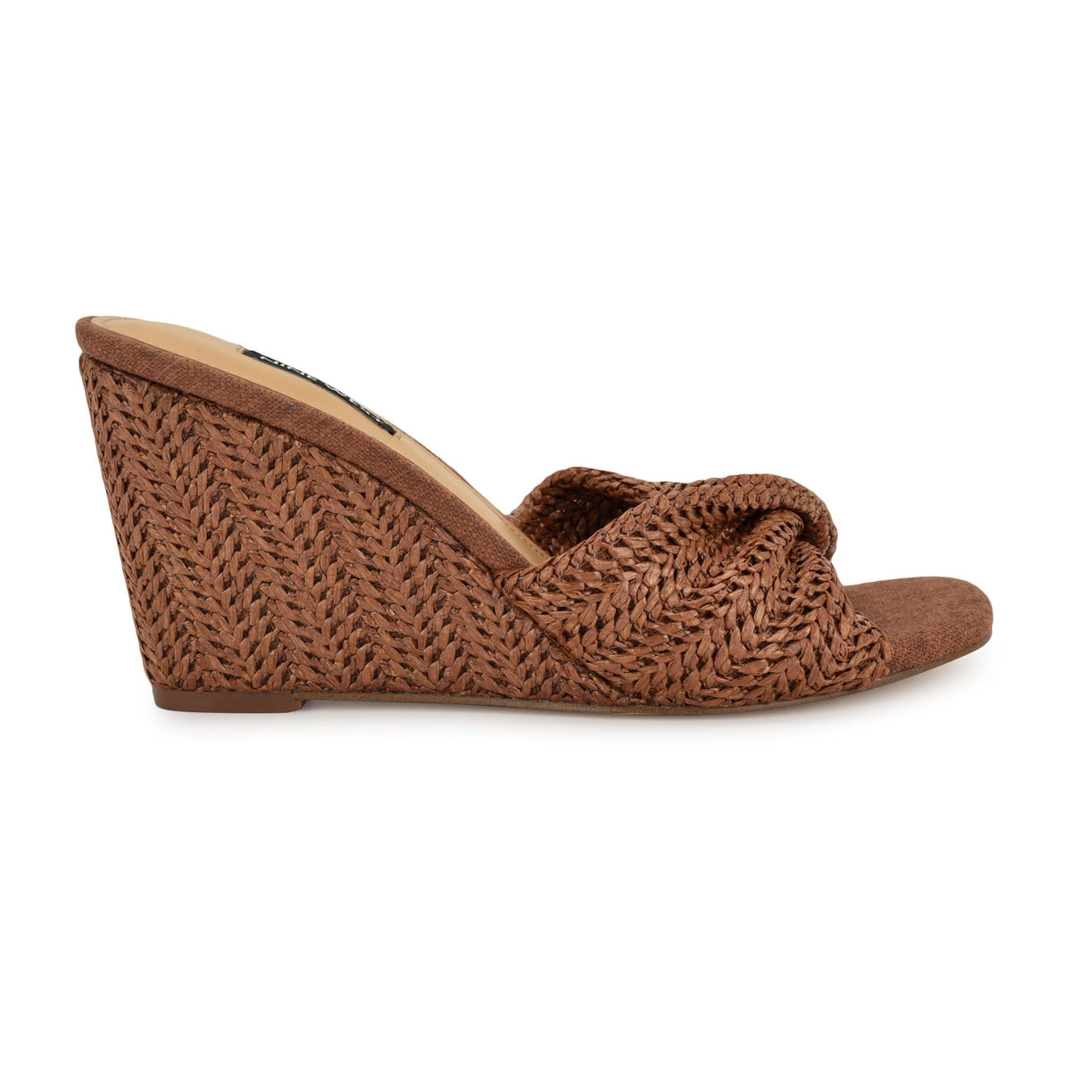 Nine West NIKHIL2 BROWN90949/RS WOVEN PP RAFFIA