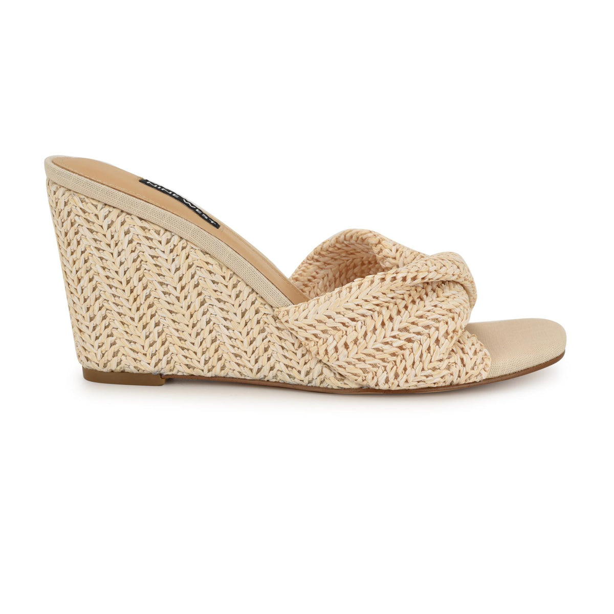 Nine West NIKHIL2 CREAM01/RS WOVEN PP RAFFIA